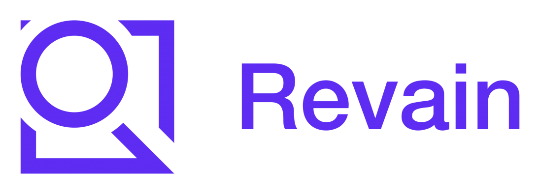 Revain logo on a transparent background
