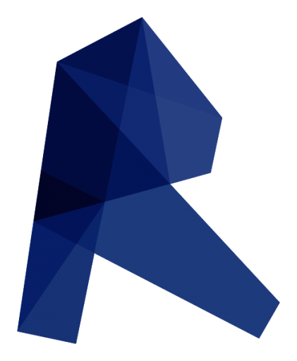 Revit logo, icon version, on a transparent background