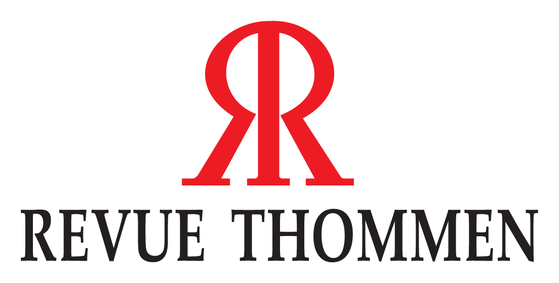Revue Thommen logo on a transparent background