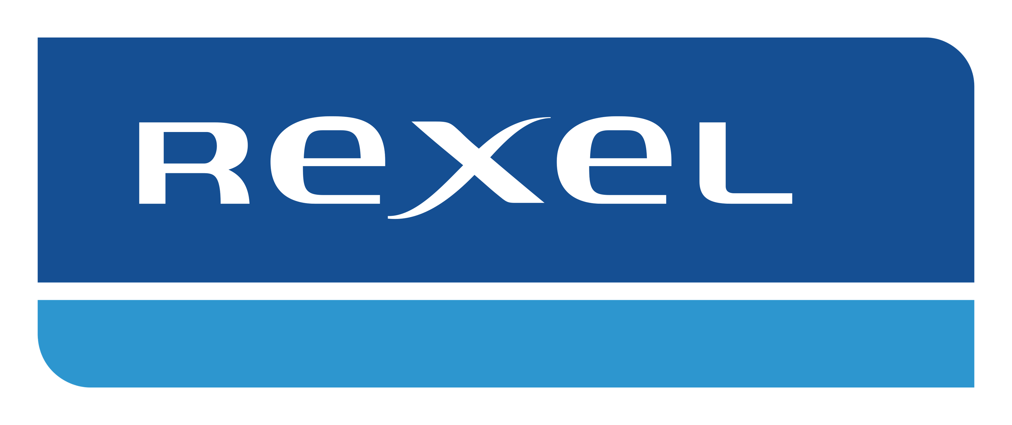 Rexel logo on a transparent background
