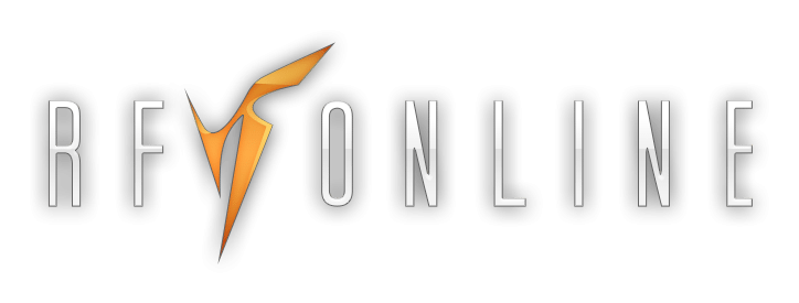RF Online のロゴ（背景透過）
