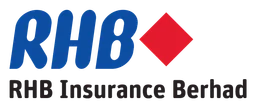 RHB logo, wordmark version, on a transparent background