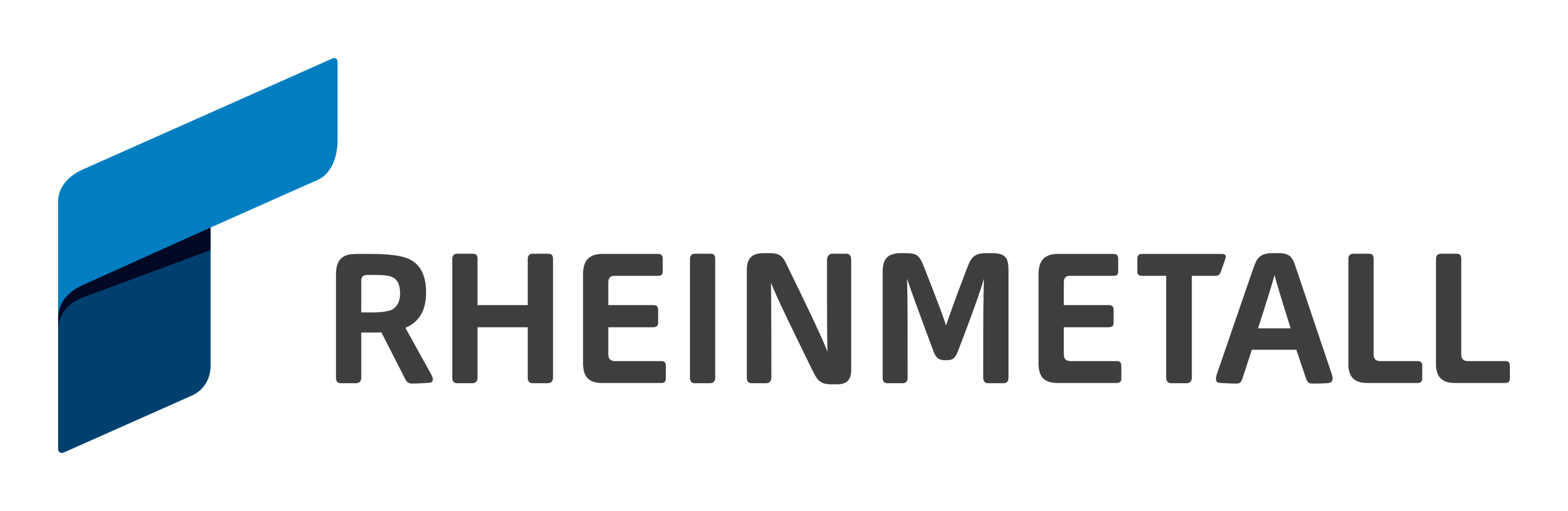 Rheinmetall logo on a transparent background