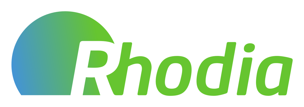 Logo Rhodia sur fond transparent