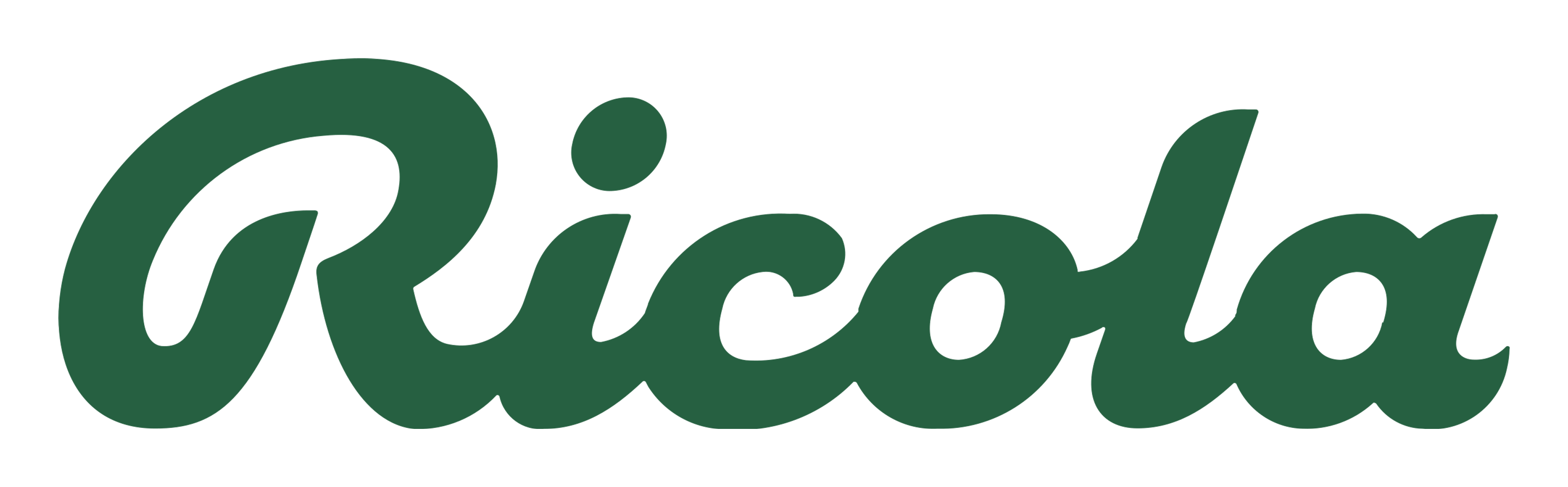 Ricola logo on a transparent background