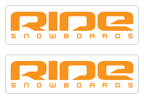 Ride Snowboards logo on a transparent background