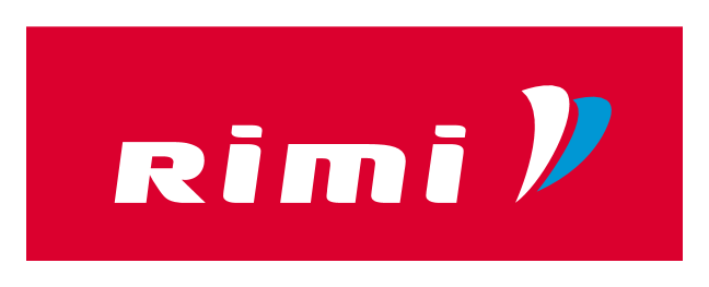 Rimi logo on a transparent background