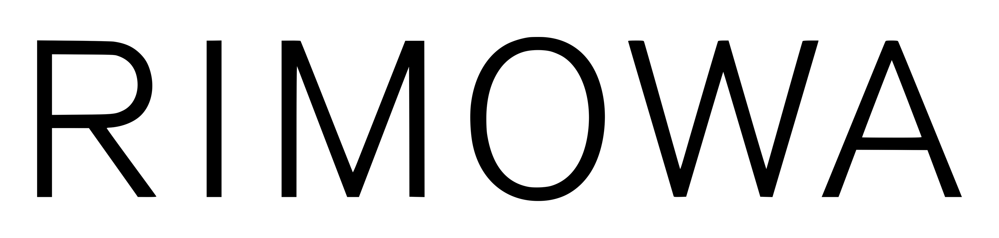 Rimowa logo on a transparent background