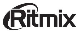 Ritmix logo, black wordmark version, on a transparent background