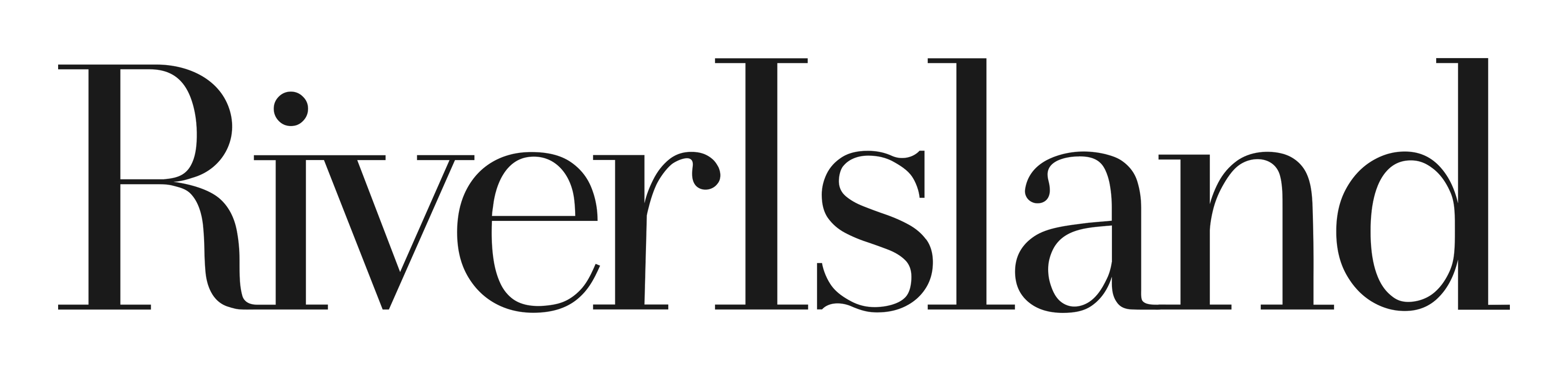 River Island logo on a transparent background