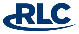 RLC logo, wordmark version, on a transparent background
