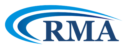 Rma logo on a transparent background