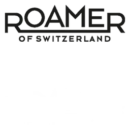 Logo de Roamer, versión icono monocromo, sobre fondo transparente
