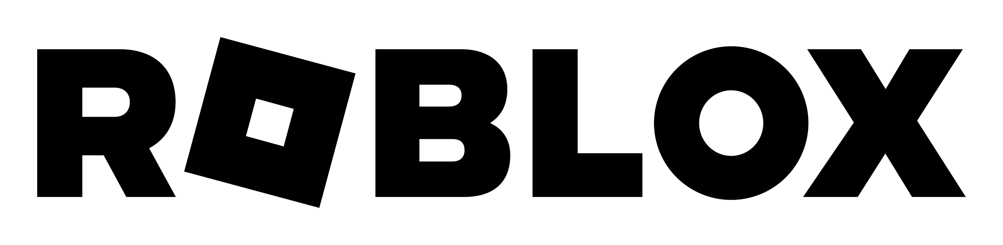Roblox logo on a transparent background