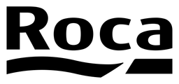 Roca logo, black version, on a transparent background
