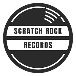 Rock Records logo, monochrome icon version, on a transparent background