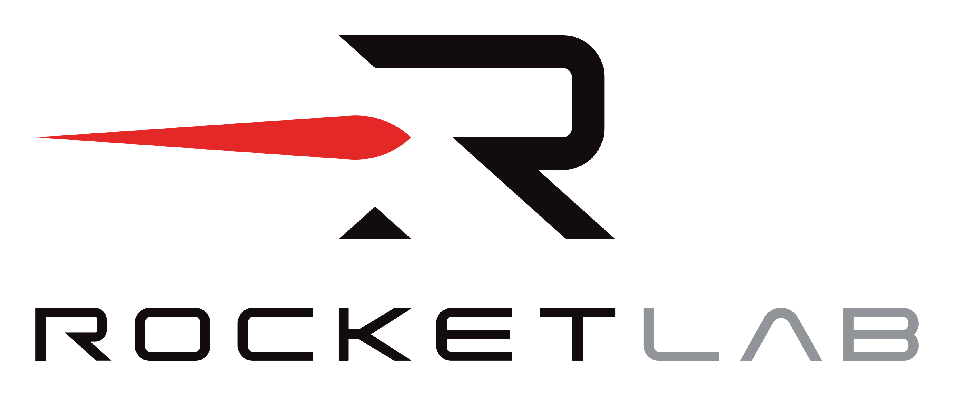 Rocket Lab logo on a transparent background