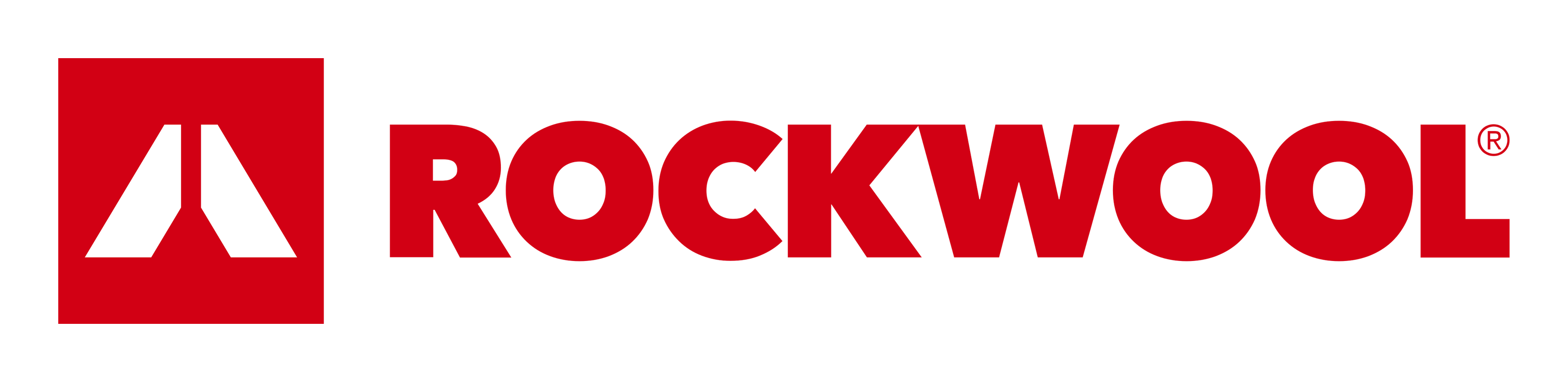 Rockwool logo on a transparent background