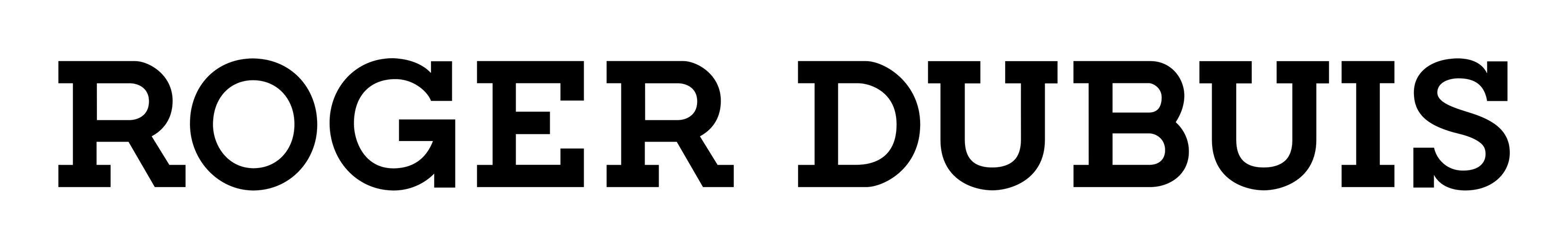 Roger Dubuis logo on a transparent background