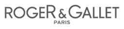 Roger Et Gallet logo, monochrome wordmark version, on a transparent background