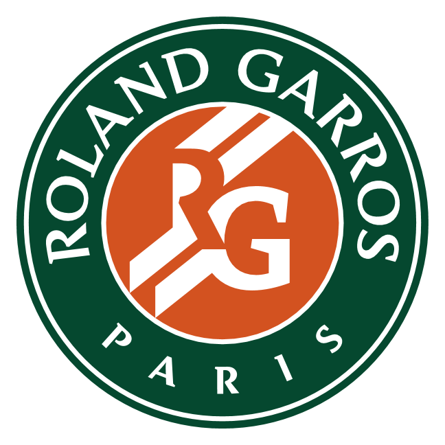 Roland Garros logo on a transparent background