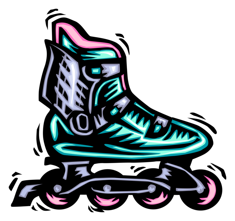 Rollerblade logo on a transparent background