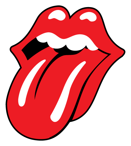 Rolling Stone logo, icon version, on a transparent background