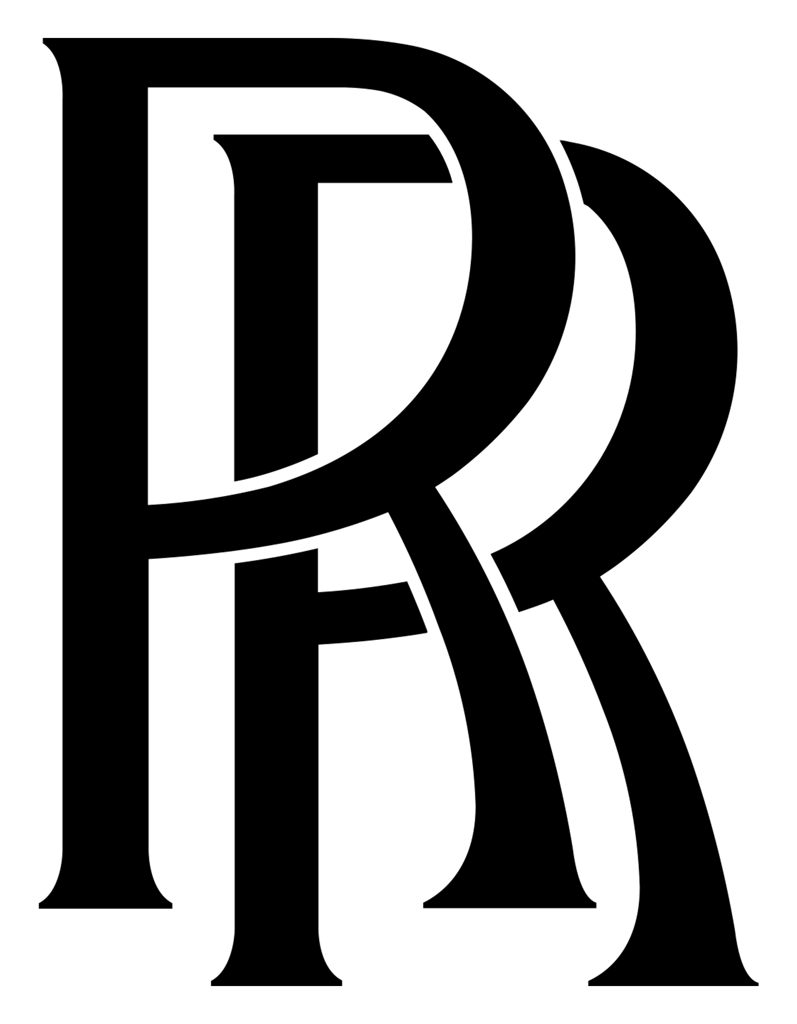 Logo de Rolls Royce Motors sobre fondo transparente