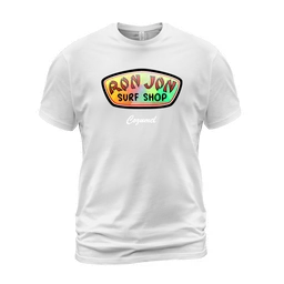 Ron Jon Surf Shop logo, monochrome icon version, on a transparent background