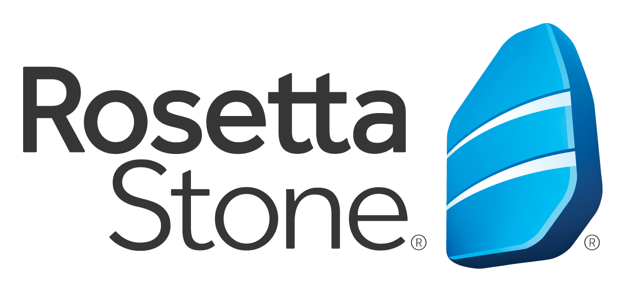 Rosetta Stone logo on a transparent background