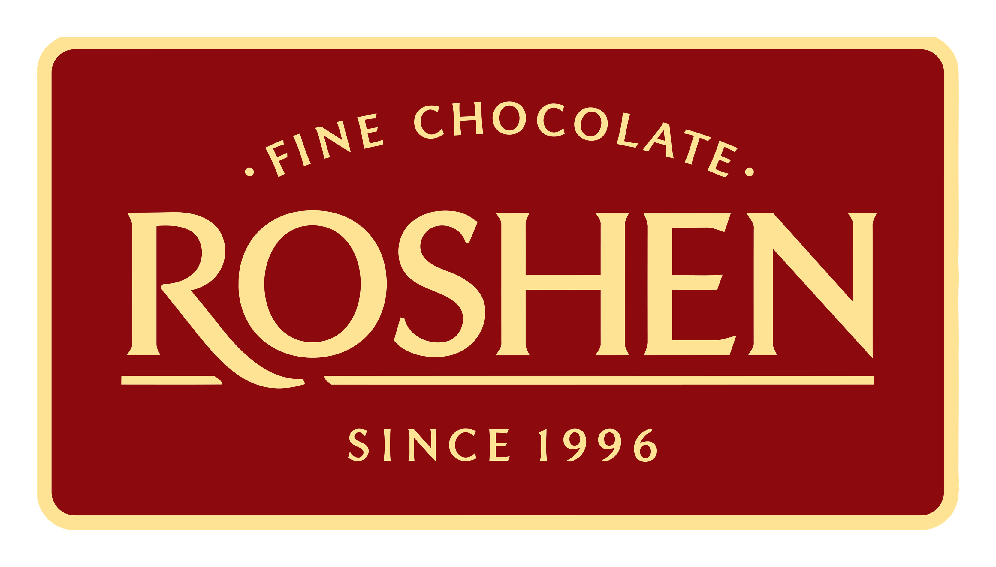 Roshen logo on a transparent background