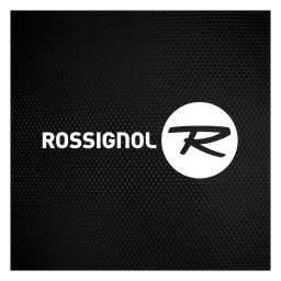 Rossignol logo, black icon version, on a transparent background