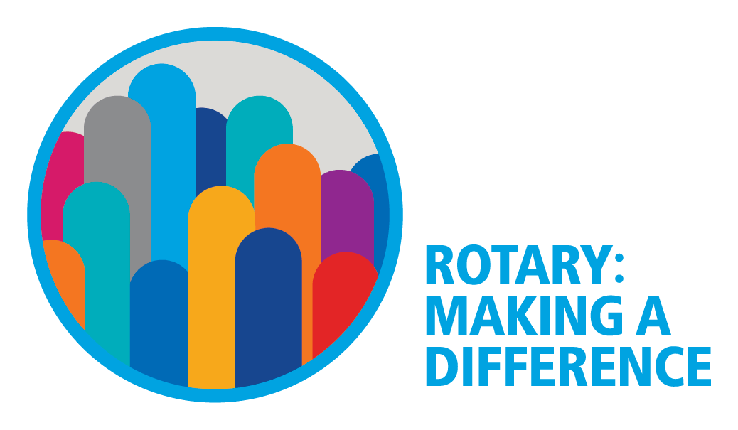 Rotary Logo auf transparentem Hintergrund