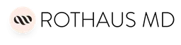 Rothaus logo, black wordmark version, on a transparent background