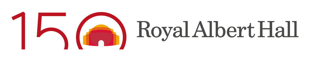 Royal Albert Hall logo on a transparent background