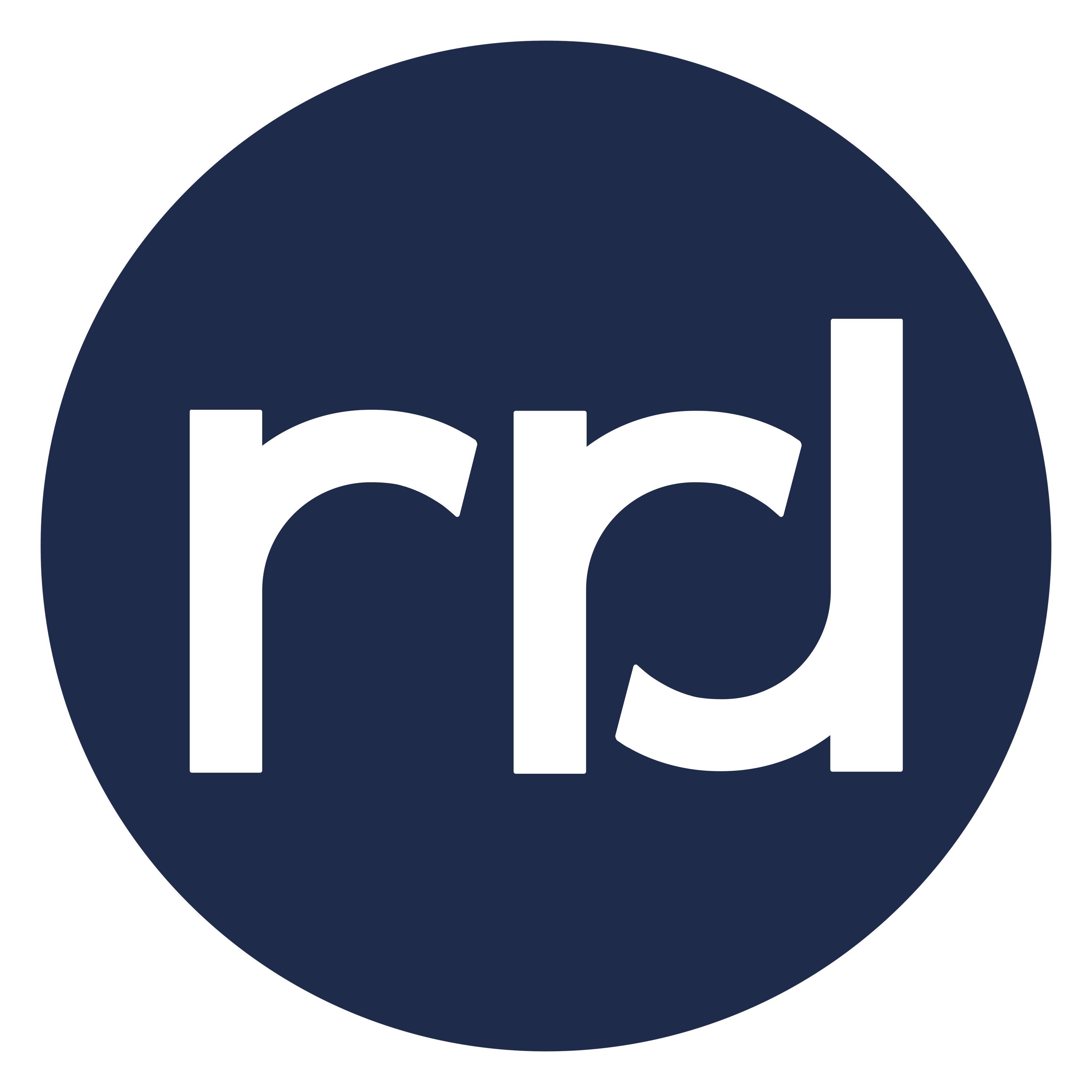 RR Donnelley Logo auf transparentem Hintergrund