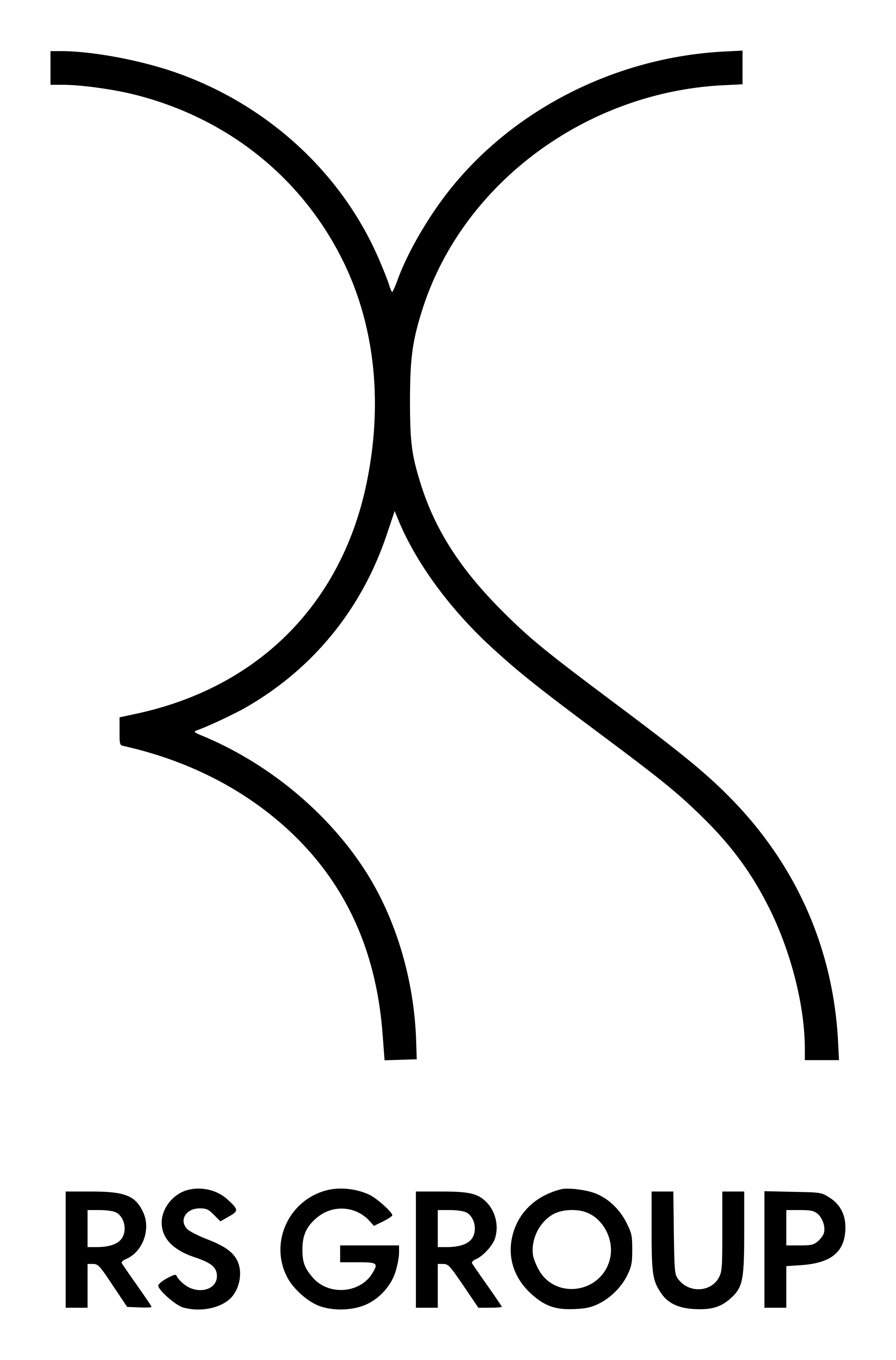 RS logo on a transparent background