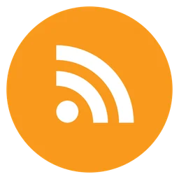 RSS logo, icon version, on a transparent background