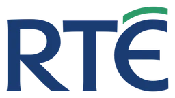 Rte logo, horizontal version, on a transparent background