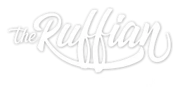 Ruff logo, white version, on a transparent background