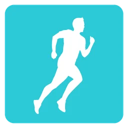 Runkeeper logo, icon version, on a transparent background
