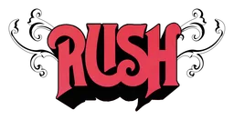 Rush logo, horizontal version, on a transparent background
