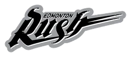 Rush logo, monochrome wordmark version, on a transparent background