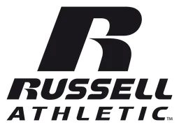 Russell Athletic logo, black version, on a transparent background
