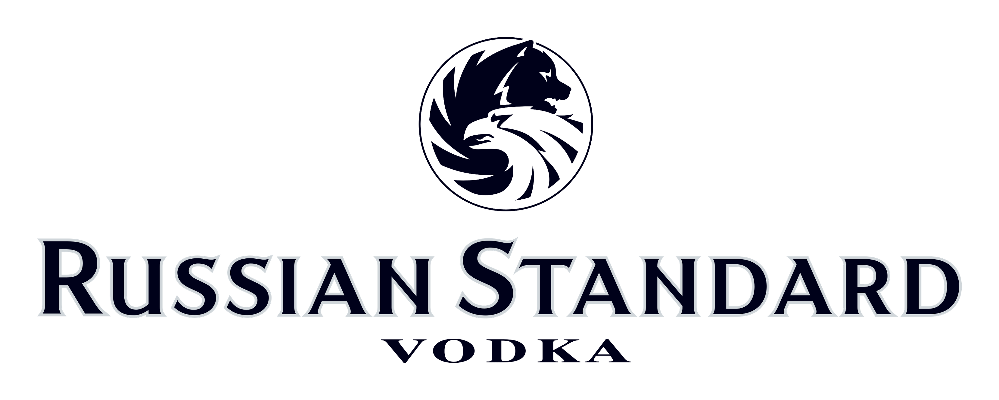Russian Standard Vodka logo on a transparent background