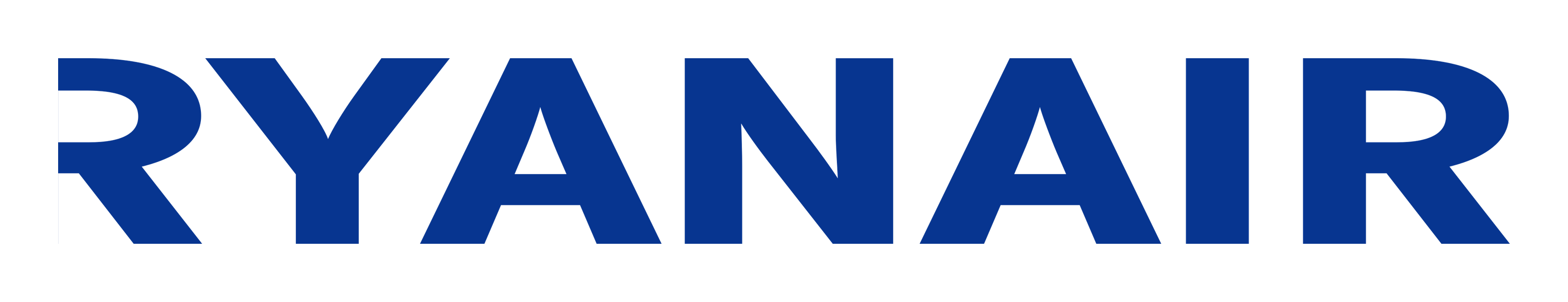 Ryanair logo on a transparent background