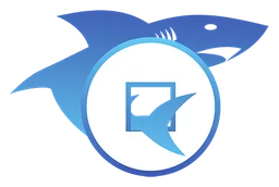 Ryo Currency logo, horizontal version, on a transparent background