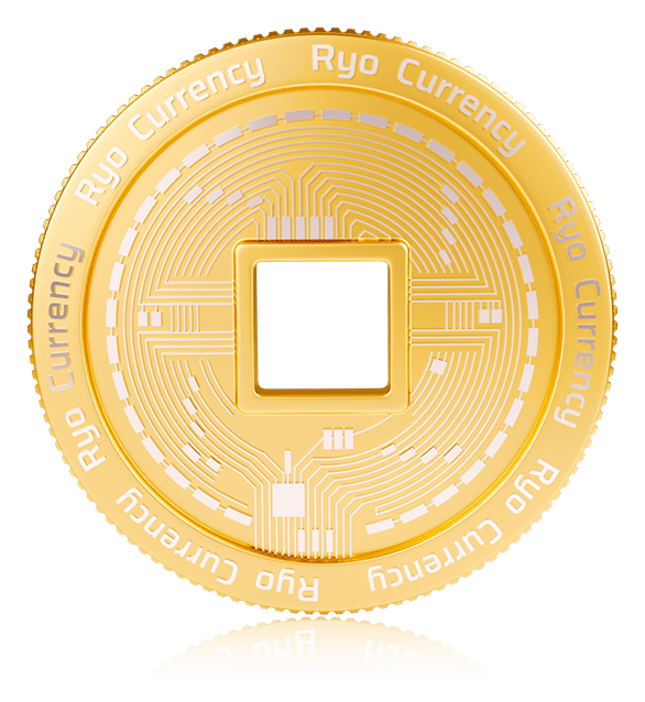 Ryo Currency logo on a transparent background