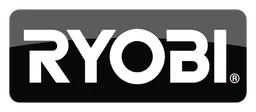 Ryobi logo, monochrome wordmark version, on a transparent background