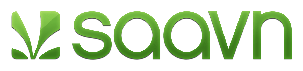 Saavn logo on a transparent background